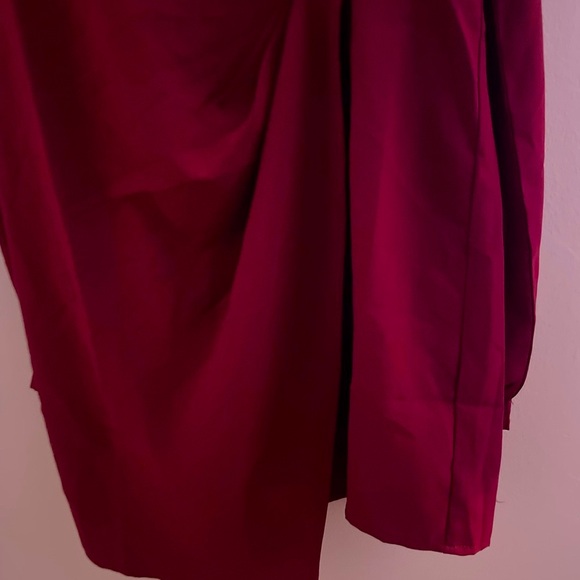 Women’s Burgundy romper - Picture 6 of 14